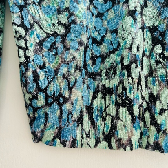 Bimba y Lola Sparkle V-neck Sweater - Picture 6 of 7